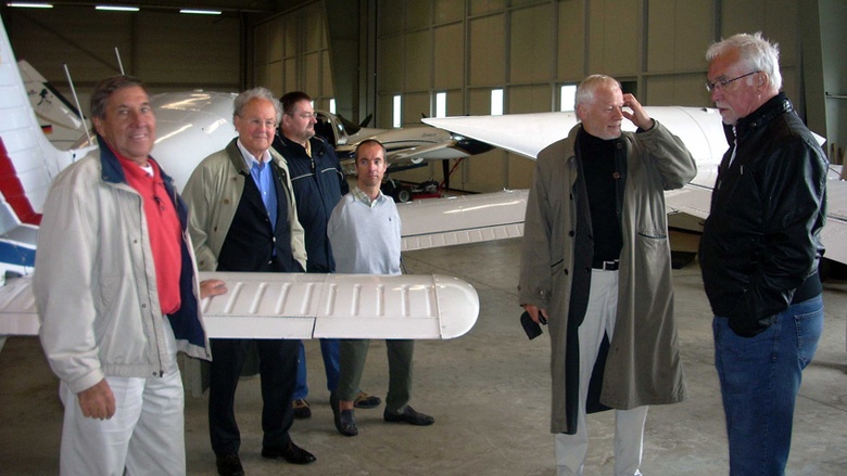 CDU Fraktion besucht Flugplatz Schäferhaus