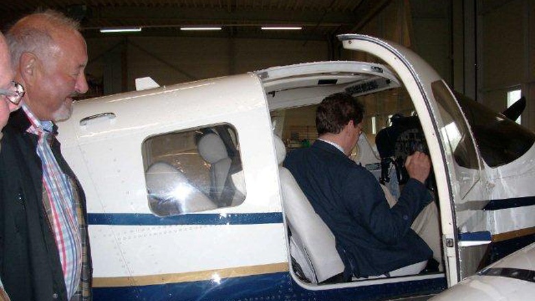 CDU Fraktion besucht Flugplatz Schäferhaus