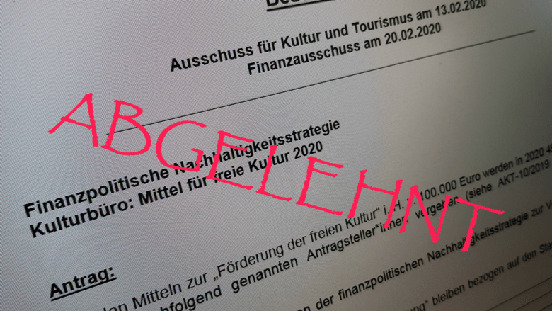 Antrag abgelehnt: Der Verwaltungsvorschlag zur Konsolidierung erhielt keine Mehrheit Antrag abgelehnt: Der Verwaltungsvorschlag zur Konsolidierung erhielt keine Mehrheit