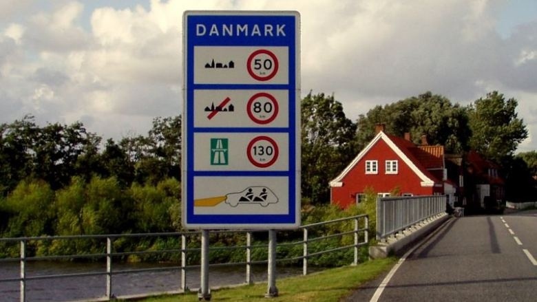 Grenzübergang zu Dänemark Grenzübergang zu Dänemark