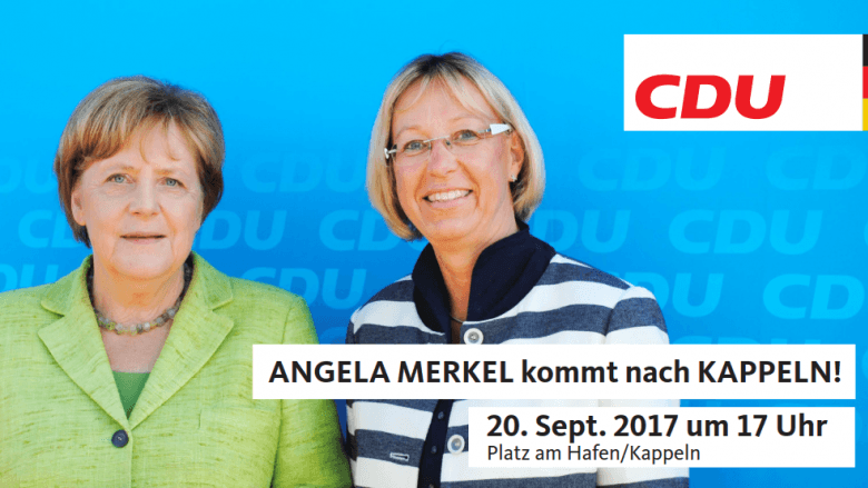 Die Kanzlerin kommt Die Kanzlerin kommt