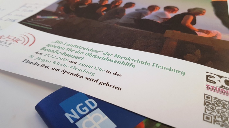 Die NGD ist für die Betreuung in Flensburgs Unterkunft zuständig 