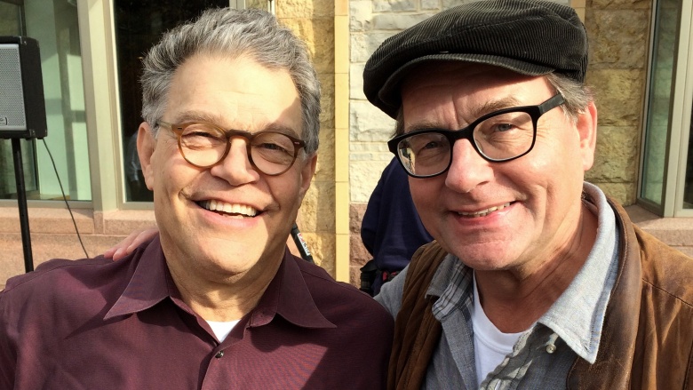 US-Senator Al Franken und CDU-Mitglied Yogi Reppmann