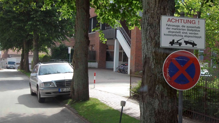 Falsch parken kann die Sicherheit gefährden