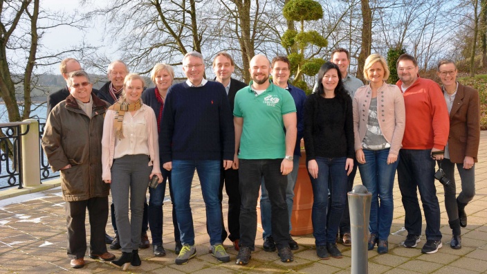 Die CDU-Fraktion am Koldingfjord
